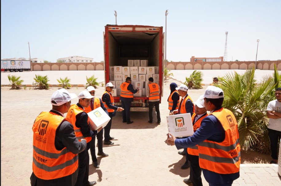 أعلن البنك الأهلي المصري عن مشاركته الفعالة في مبادرة “معاً بالوعي نحميها” (8)