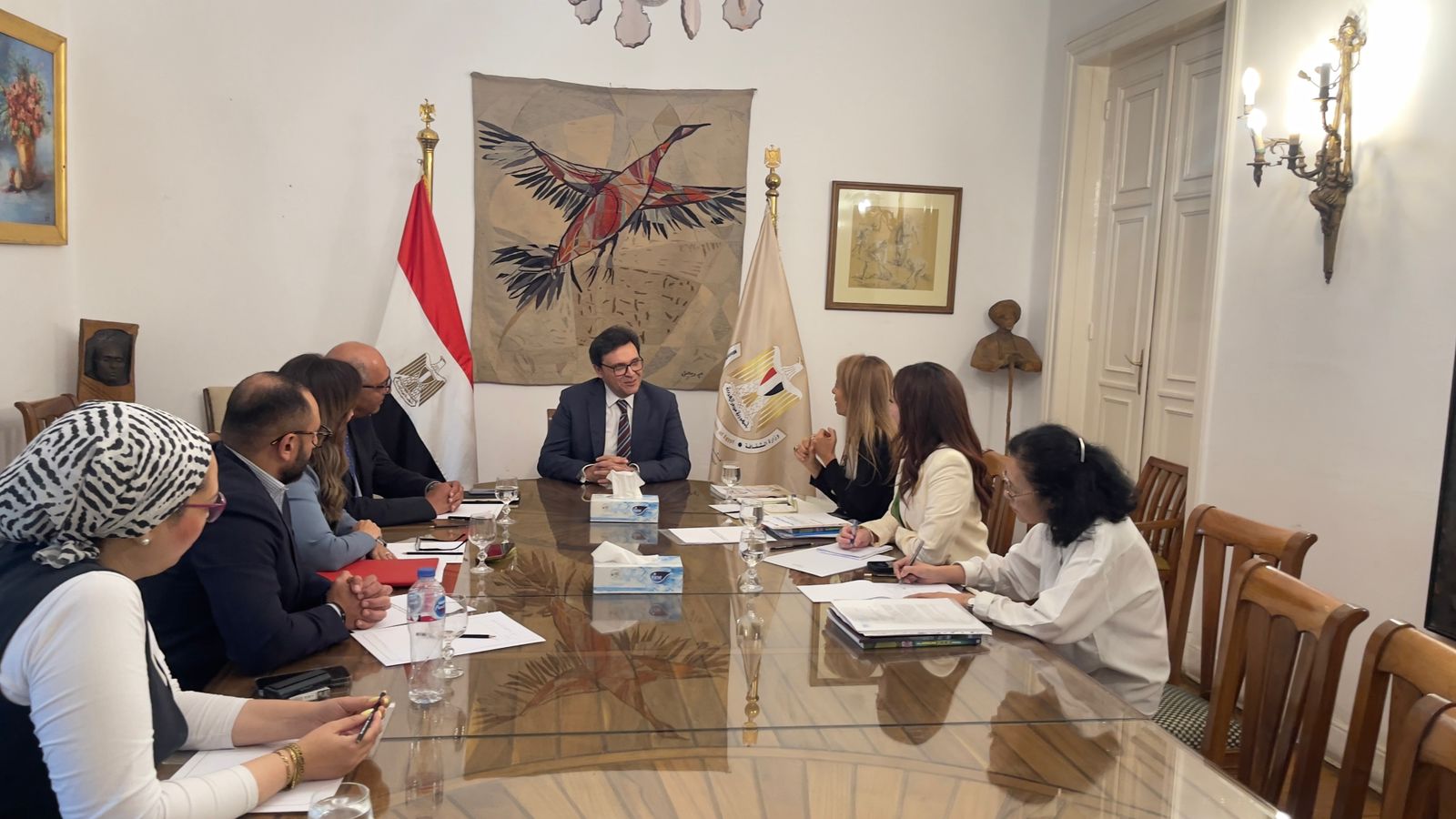 جانب من الاجتماع