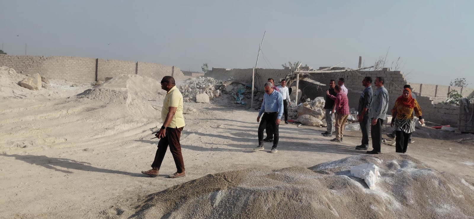 ضبط  منشآت غير مرخصة لإنتاج الأسمدة المغشوشة فى الجيزة