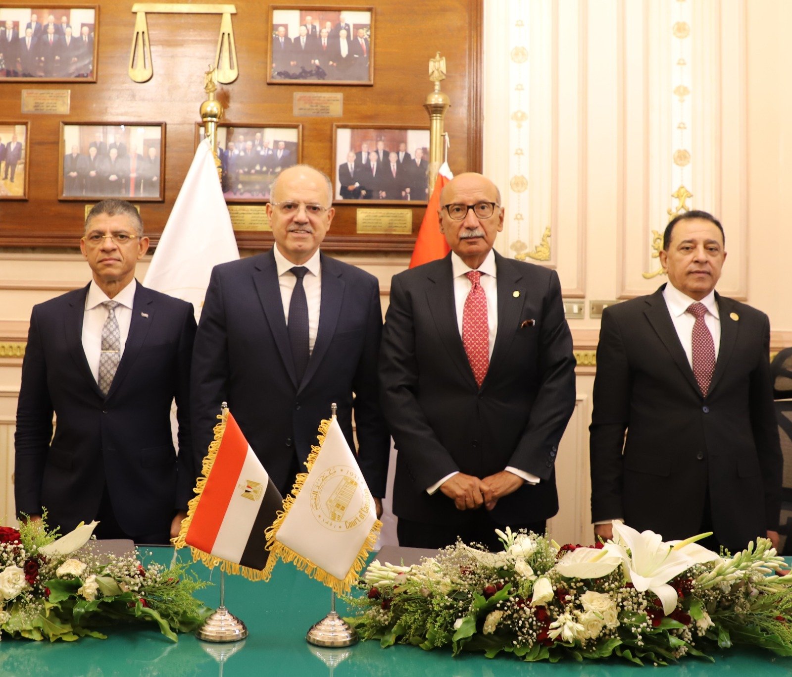 رئيس مجلس القضاء الأعلى يستقبل رئيس الجامة الأمانية (6)