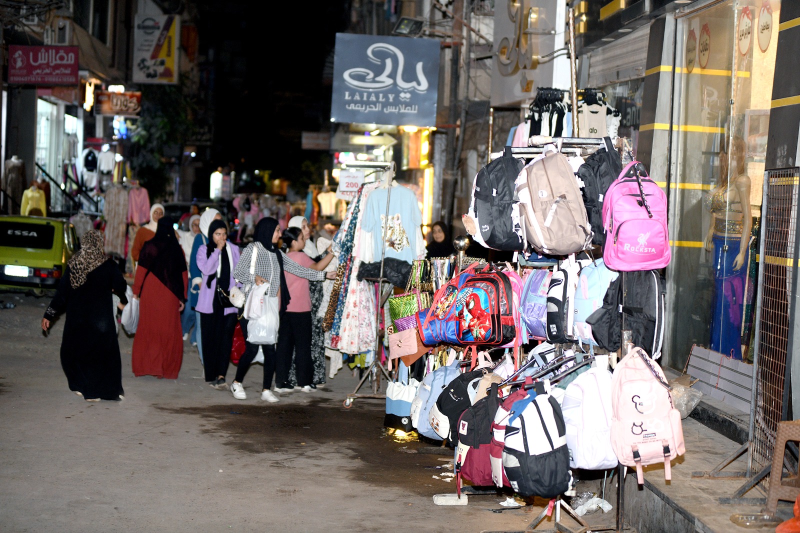 محافظ الدقهلية يقود حملات لرفع إشغالات (2)