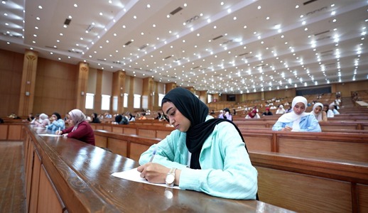 توافد الطلاب على كلية الشرطة لأداء الاختبارات المقررة (8)