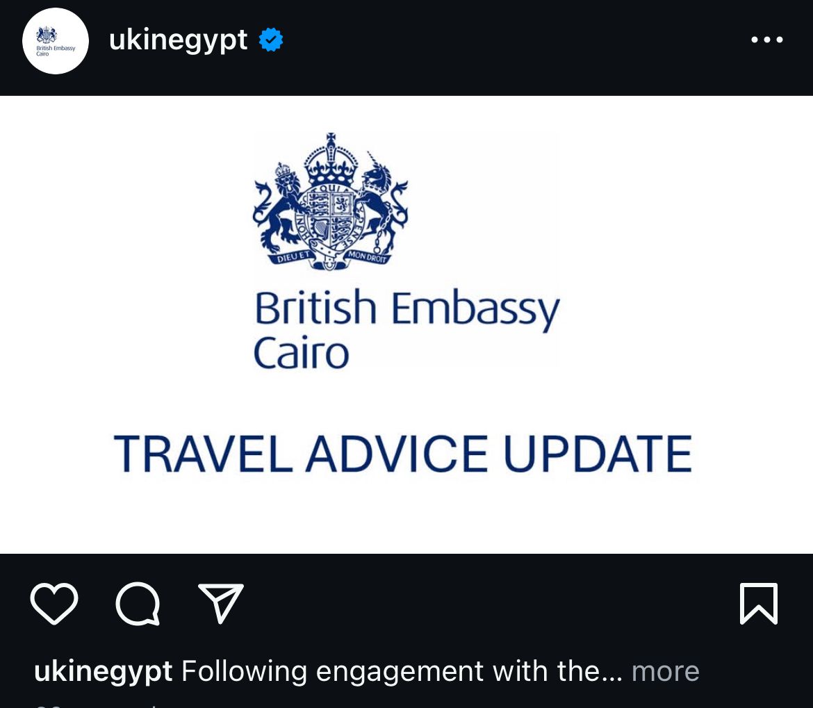 السفارة البريطانية فى مصر