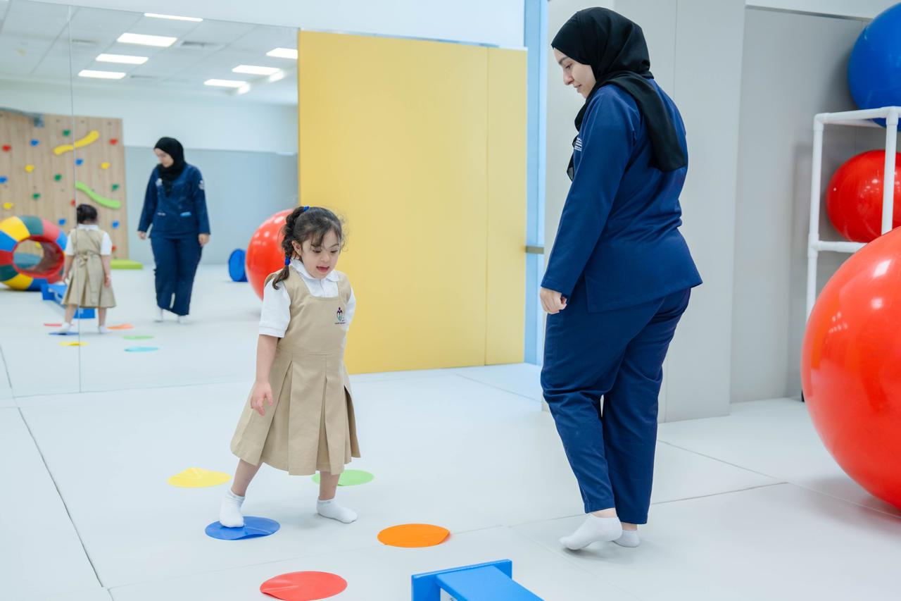 جانب من تعليم الأطفال ذوى الاحتياجات