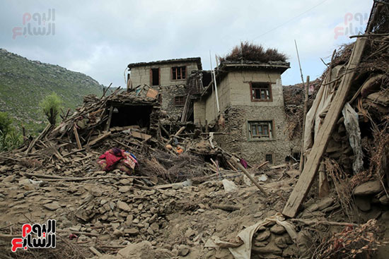 دمار كبير فى المبانى دمار كبير فى المبانى