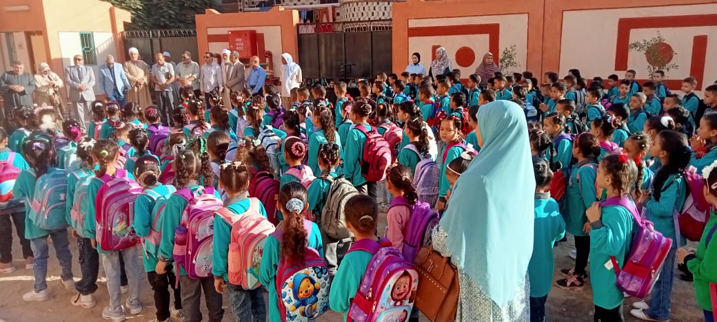 طابور المدرسة اليوم 