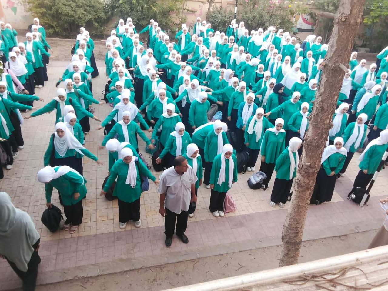 الطابور الصباحى