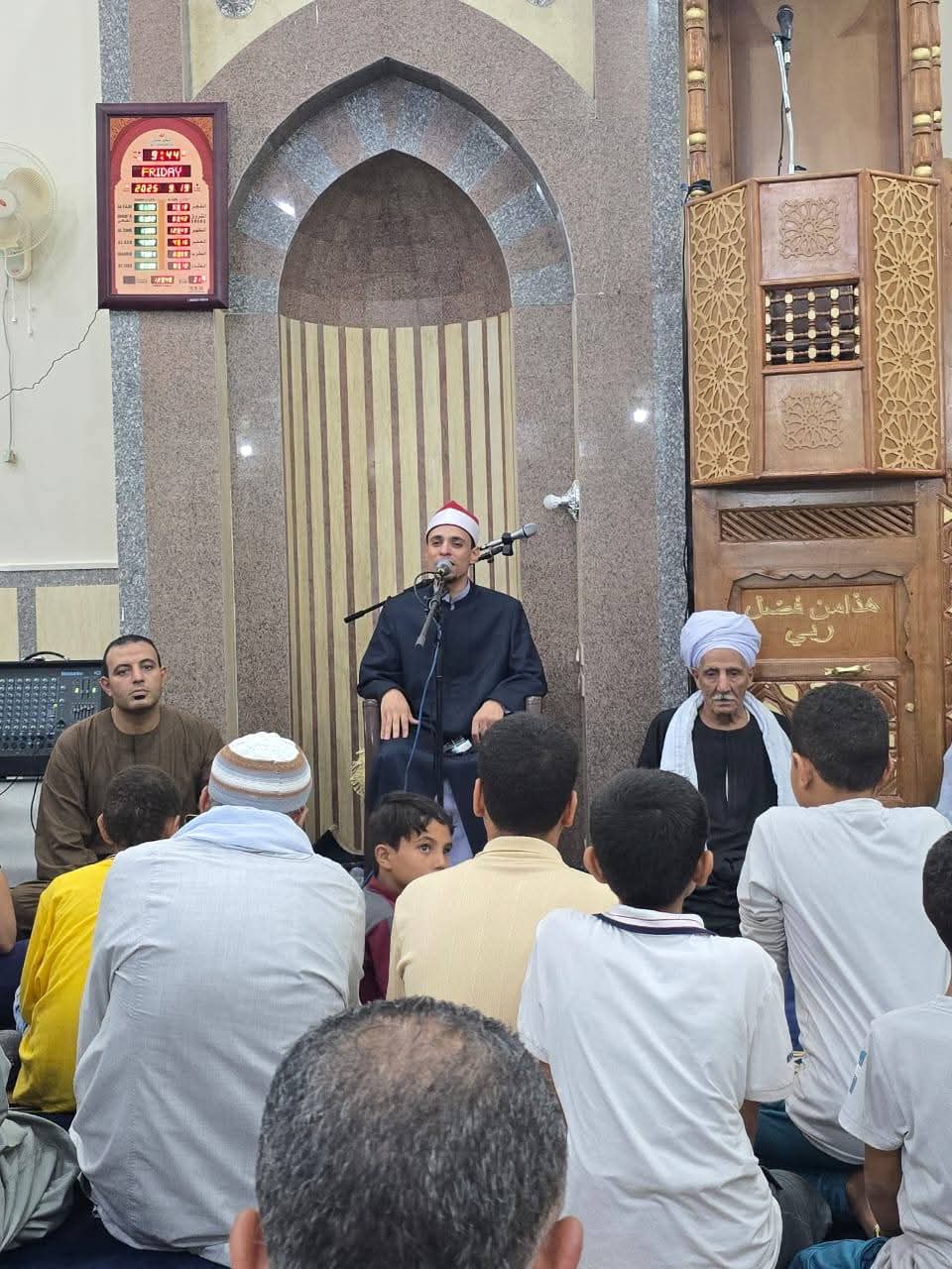 افتتاح مسجد الشيخ وحشى بجهينة بحضور محافظ سوهاج (6)