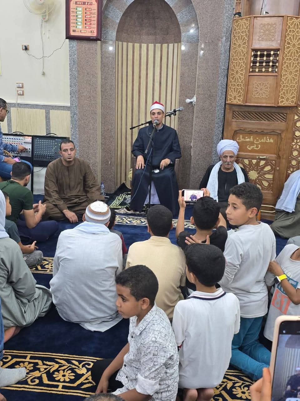 افتتاح مسجد الشيخ وحشى بجهينة بحضور محافظ سوهاج (4)