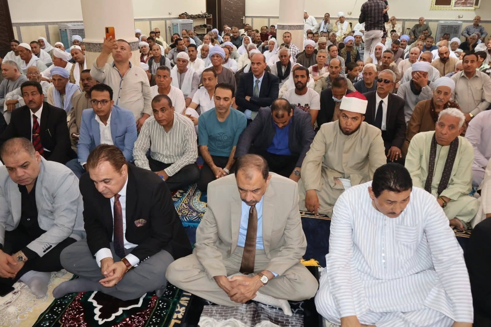 افتتاح مسجد الشيخ وحشى بجهينة بحضور محافظ سوهاج (13)