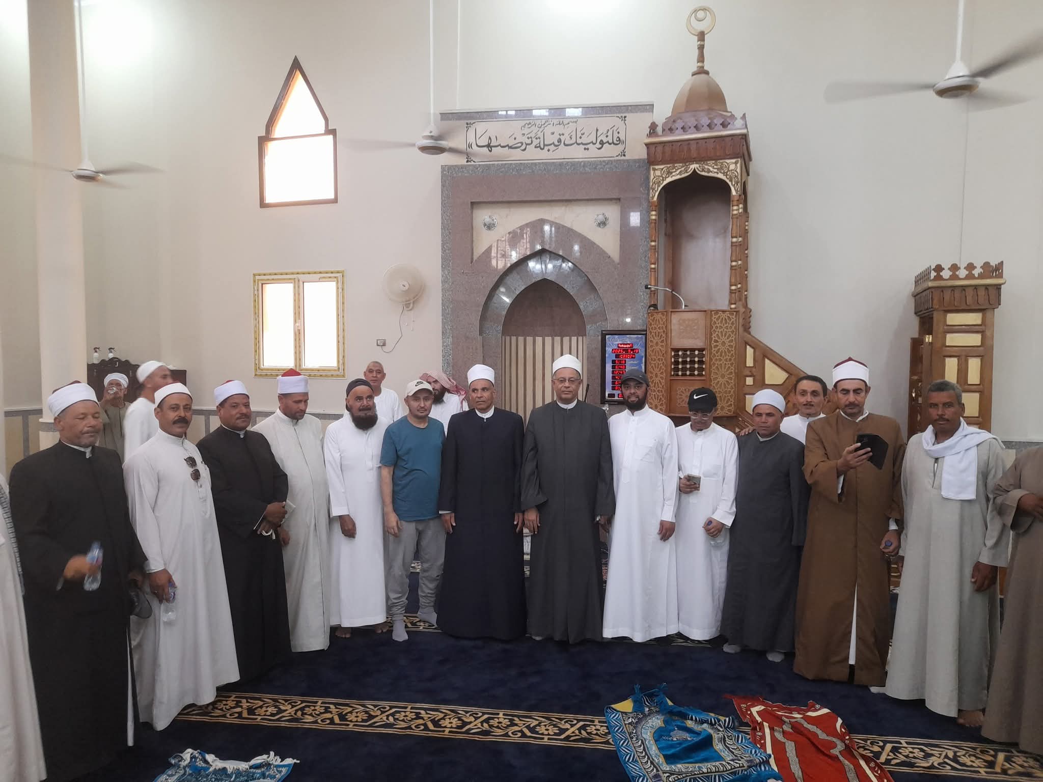 افتتاح مسجد الشيخ وحشى بجهينة بحضور محافظ سوهاج (14)