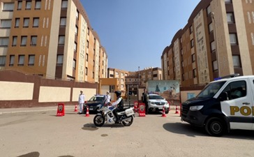 تواجد امني بمحيط المدارس والمعاهد والجامعات في مختلف أنحاء الجمهورية (6)