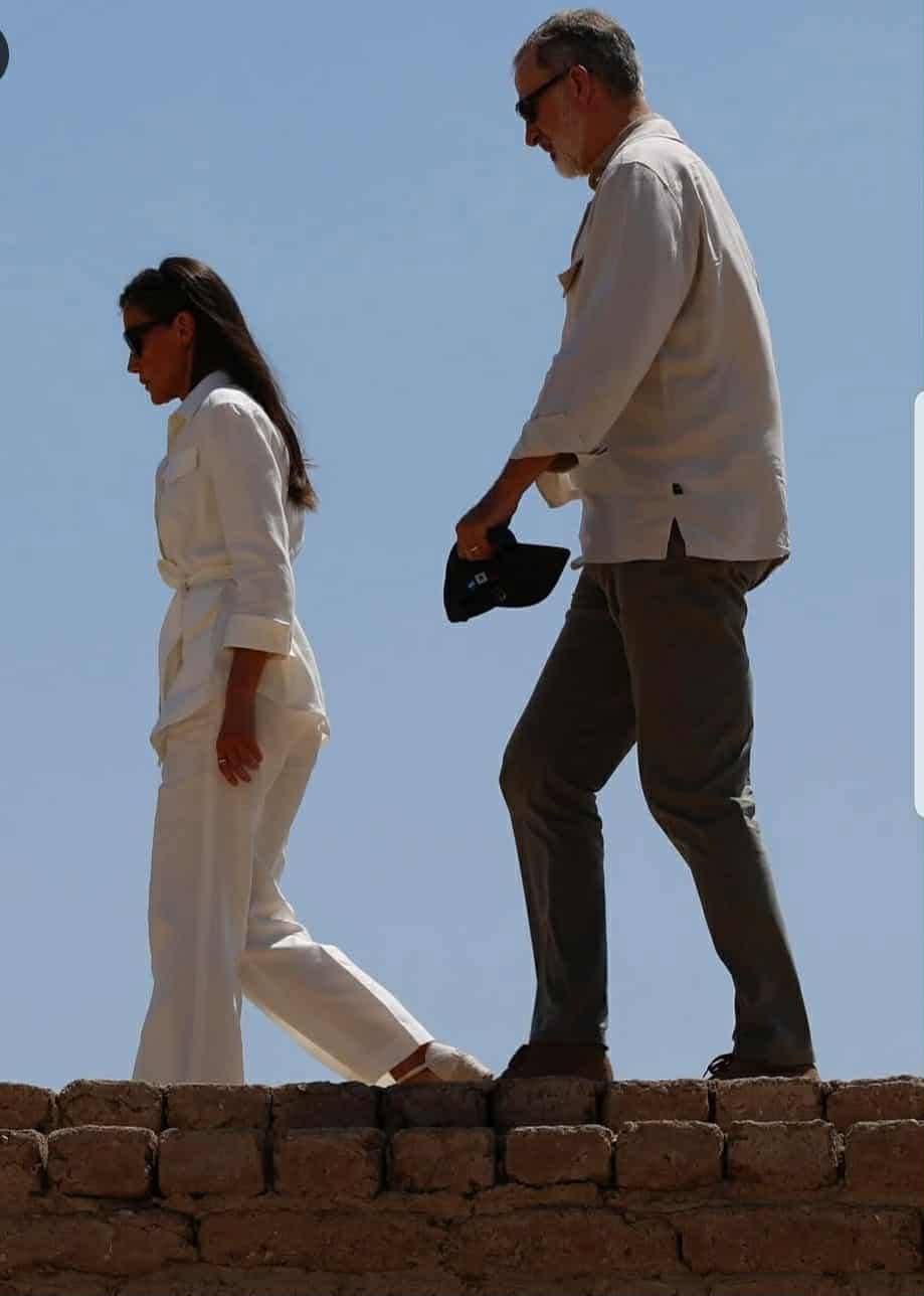 رحلة الملك والملكة الأسبان فى غرب الأقصر