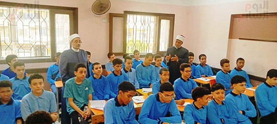 بدء الدراسة بالمعاهد الازهرية (7)