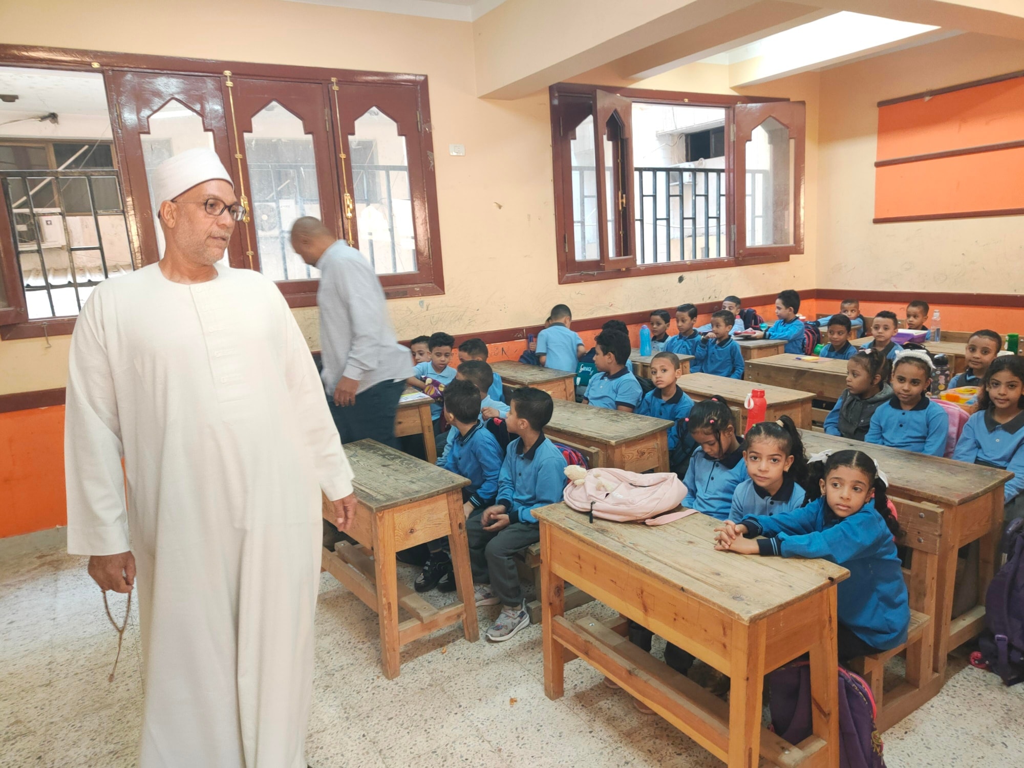 جولات على الفصول فى أول أيام العام الدراسي