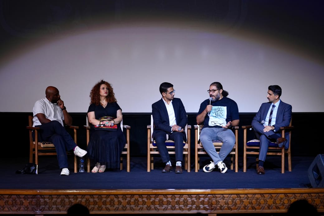 لينا شماميان من مهرجان ميدفيست (1)