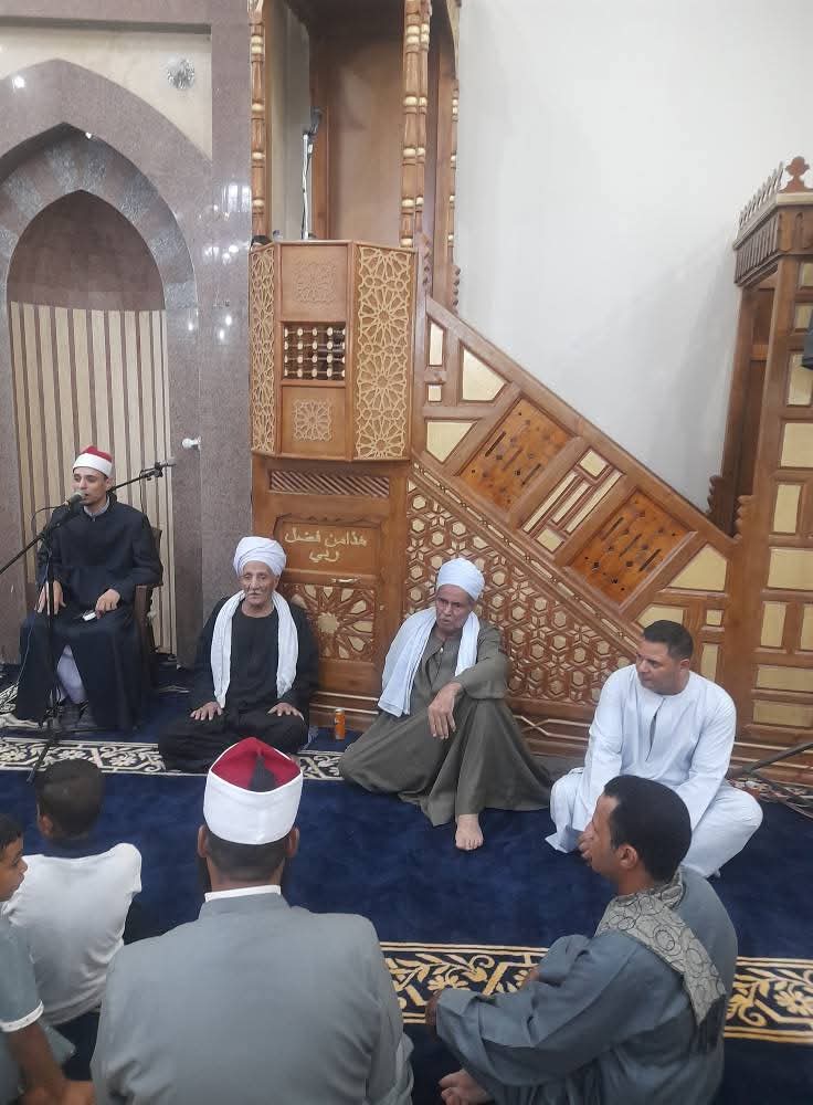 افتتاح مسجد الشيخ وحشى بجهينة بحضور محافظ سوهاج (7)