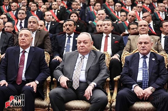 رؤساء الهيئات القضائية خلال أختفالية يوم التميز