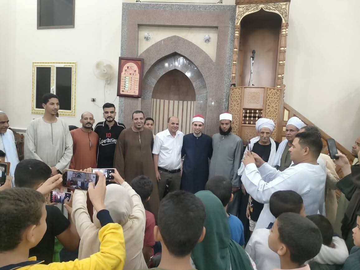 افتتاح مسجد الشيخ وحشى بجهينة بحضور محافظ سوهاج (5)