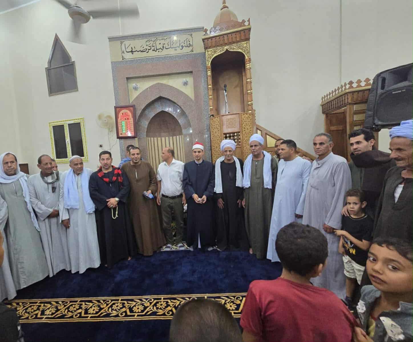 افتتاح مسجد الشيخ وحشى بجهينة بحضور محافظ سوهاج