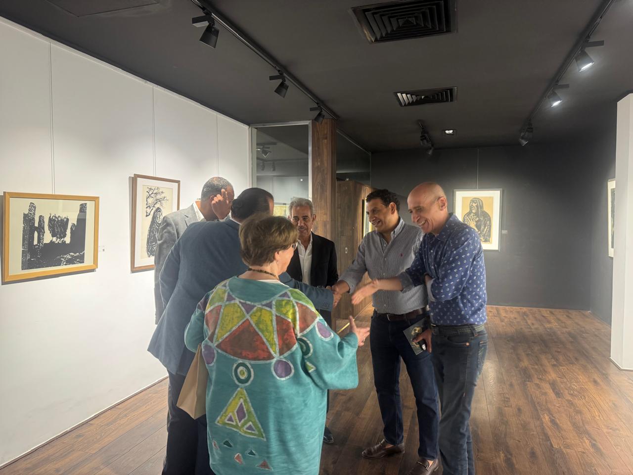 افتتاح المعرض