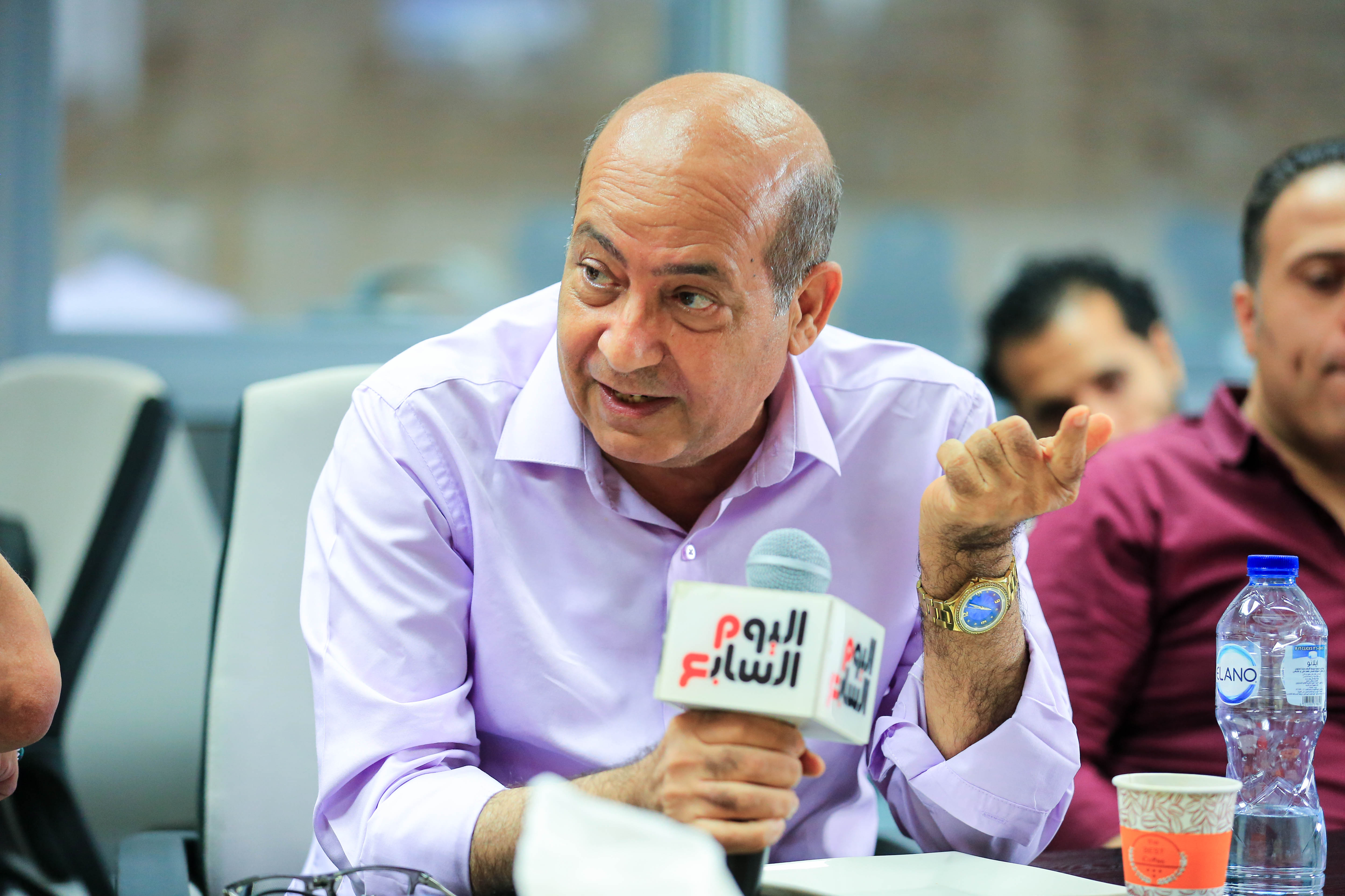 طارق الشناوي في ندوة اليوم السابع