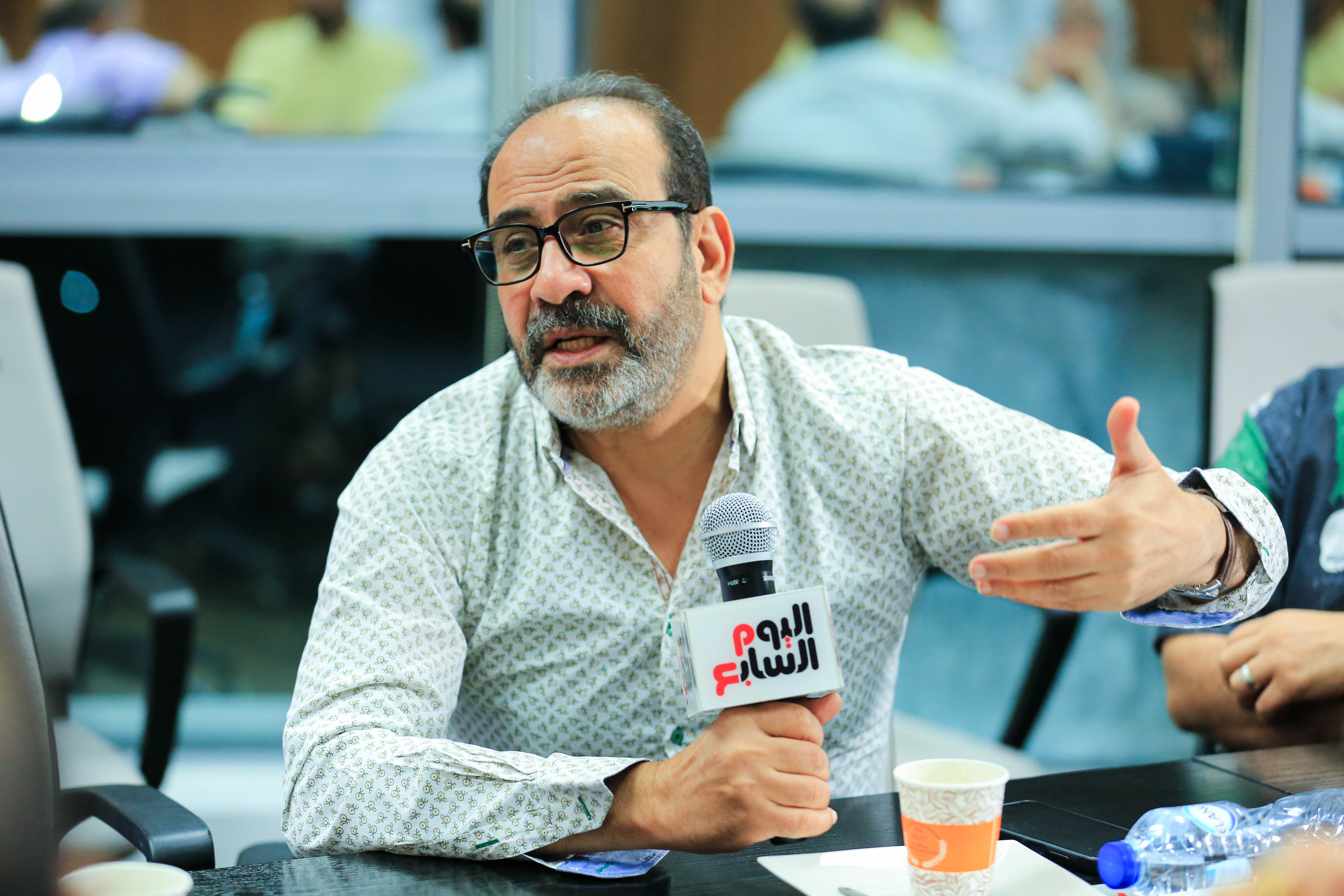 عصام زكريا في ندوة اليوم السابع