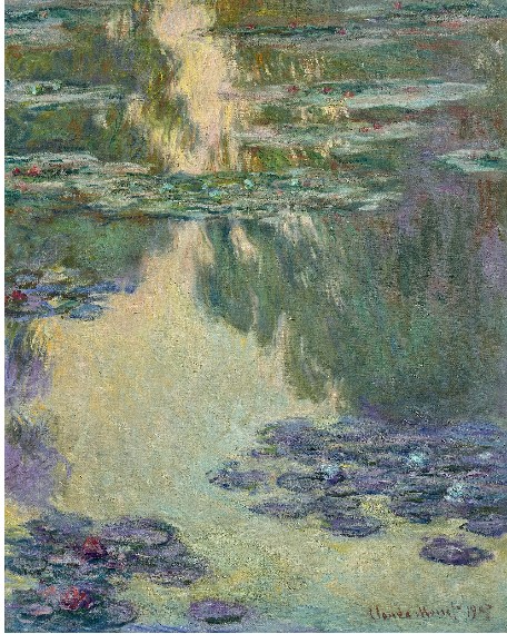 لوحة الفنان كلود مونيه