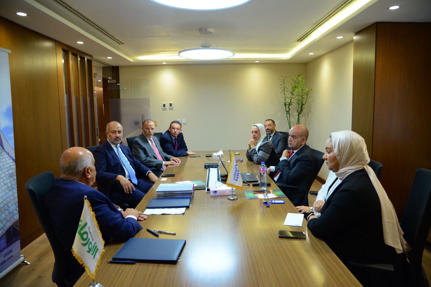 بروتوكول تعاون لتمويل المرحلة الرابعة من محطة الطاقة الشمسية 