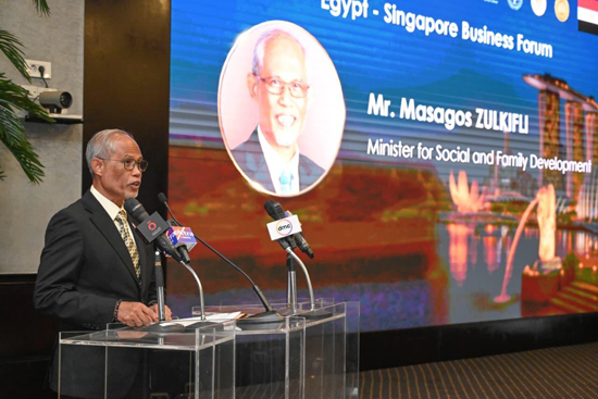 وزارة الاستثمار والتجارة الخارجية تستضيف منتدى الأعمال المصري السنغافوري (6)