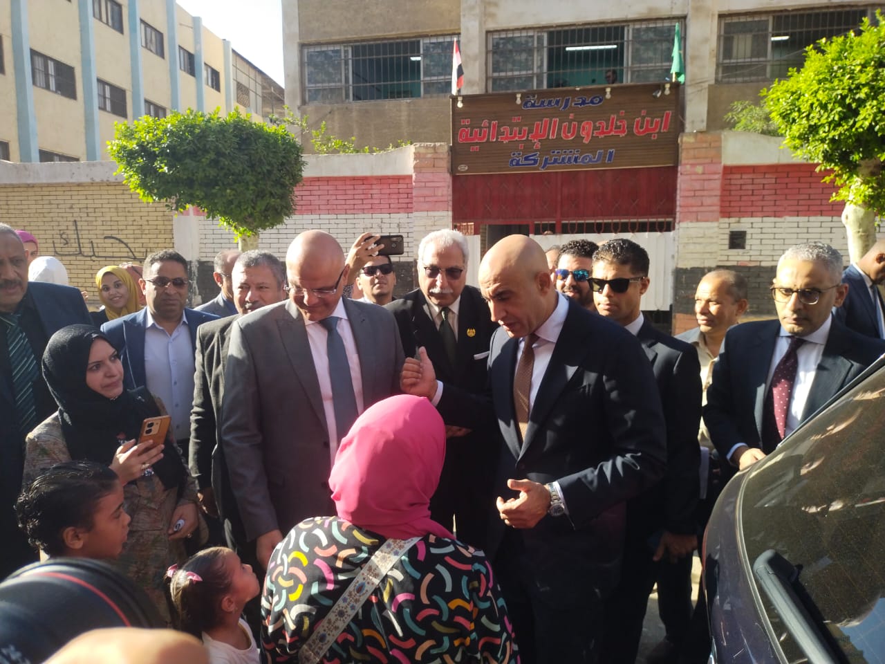 وزير التربية والتعليم في جولة مفاجئة بمدارس القليوبية (2)