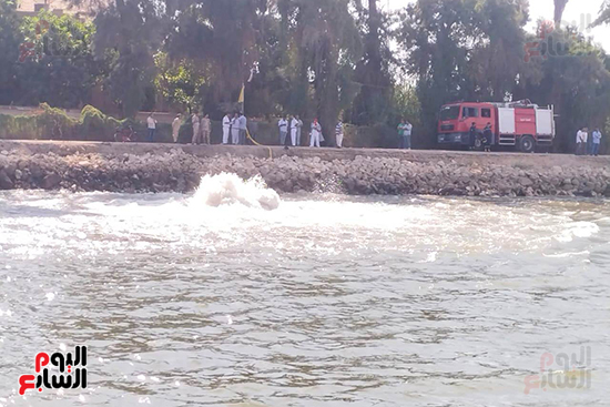 انفجار-خط-غاز-ببحر-مويس-في-عزبة-أبو-فرج-ببنها-بسبب-خطأ-حفار