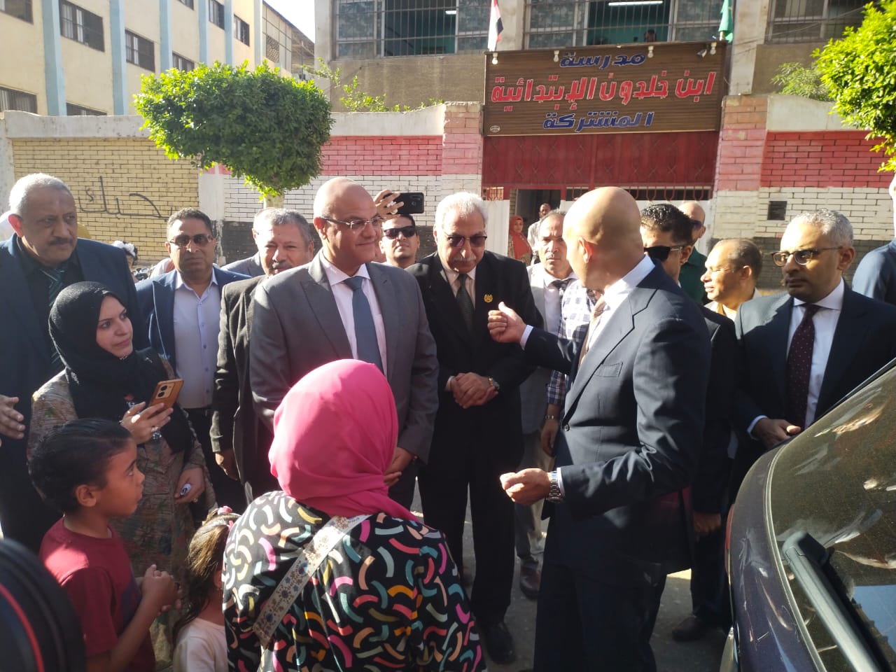 وزير التربية والتعليم في جولة مفاجئة بمدارس القليوبية (1)