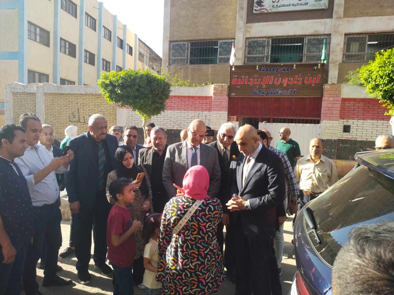 وزير التربية والتعليم في جولة مفاجئة بمدارس القليوبية (5)