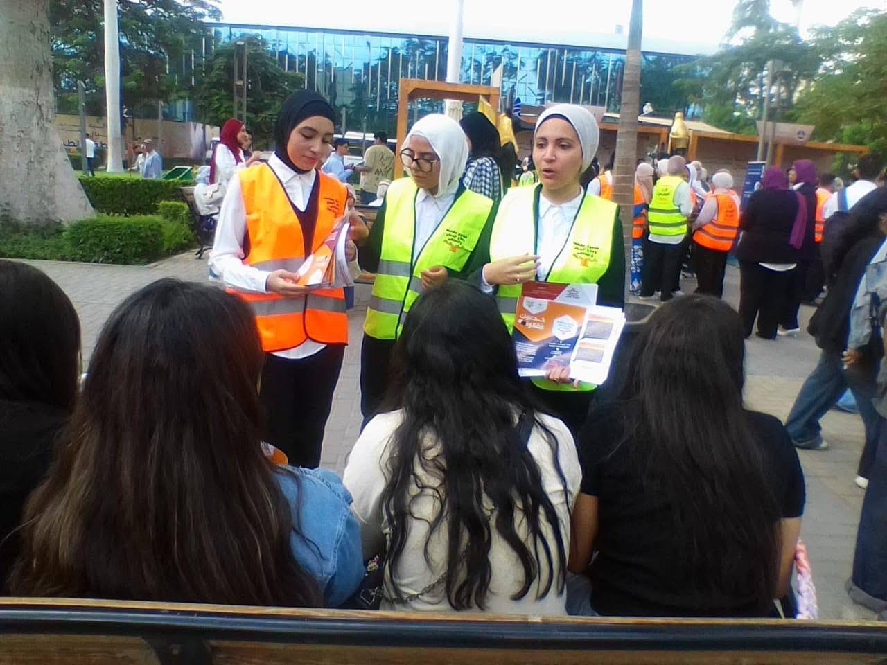 بيوت التطوع لصندوق مكافحة الإدمان بالجامعات تستقبل الطلاب لرفع الوعى بخطورة الإدمان