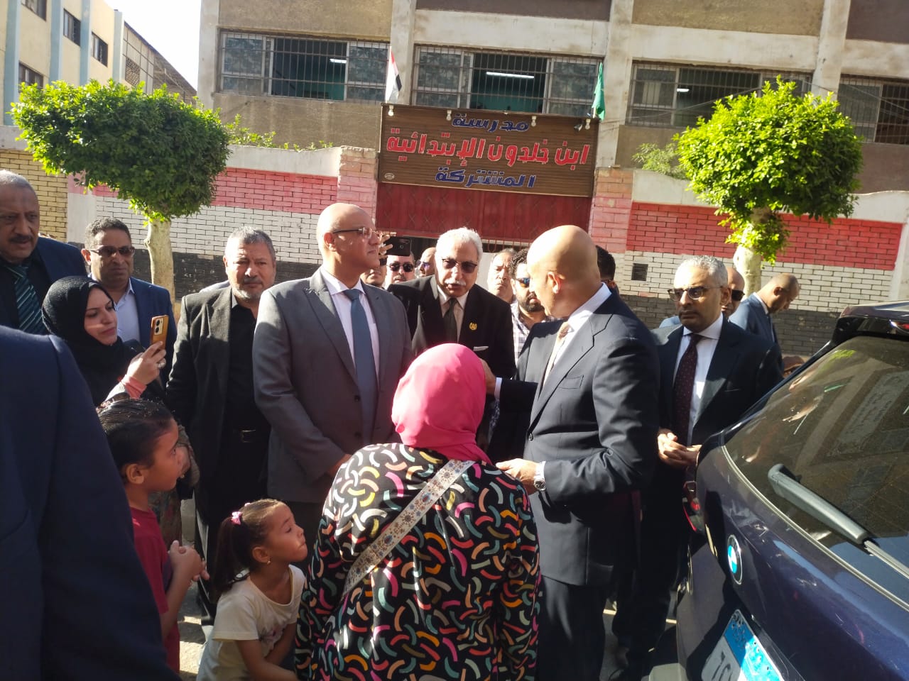 وزير التربية والتعليم في جولة مفاجئة بمدارس القليوبية (6)
