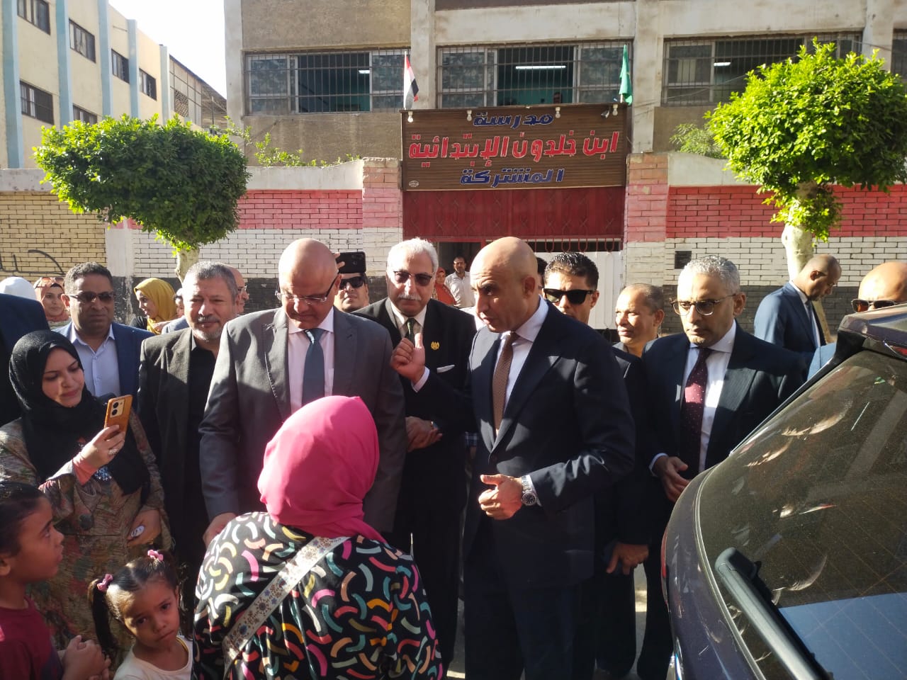 وزير التربية والتعليم في جولة مفاجئة بمدارس القليوبية (4)