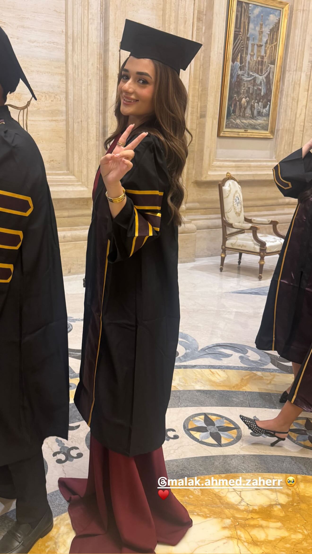 حفل تخرج ملك احمد زاهر