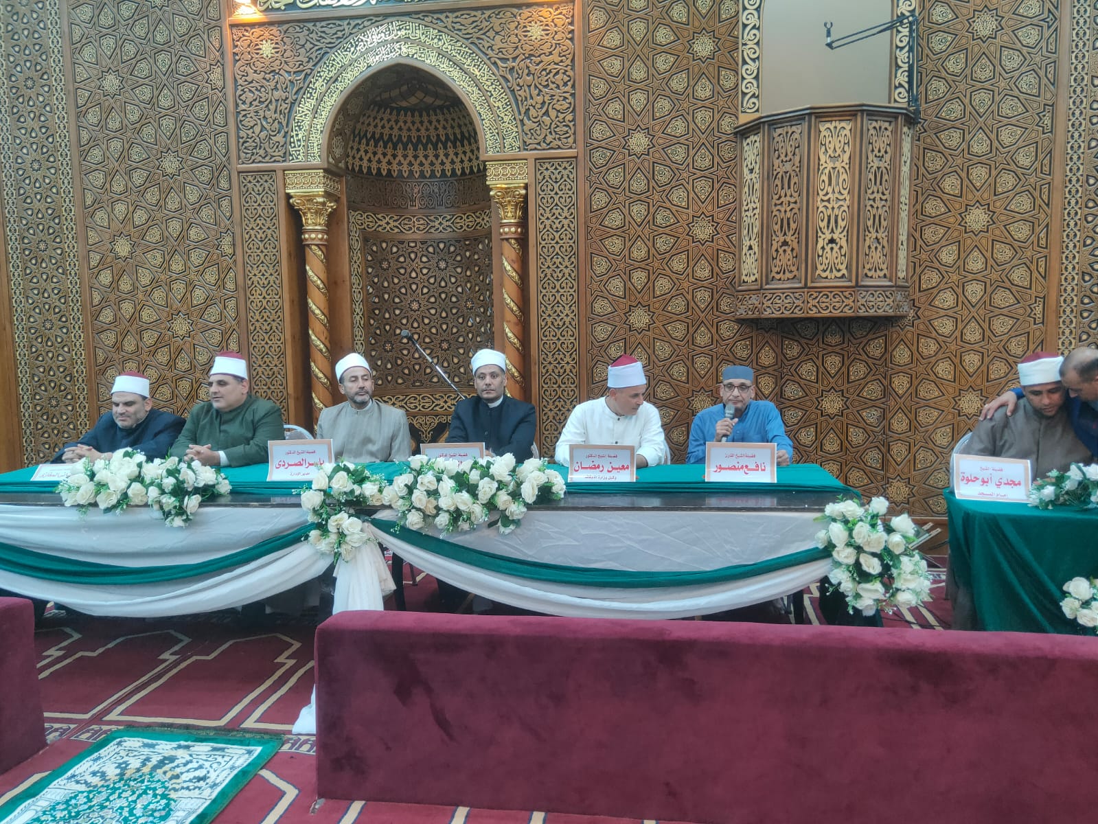 تلاوة للشيخ نافع منصور خلال الاحتفالية بمولد الهادي