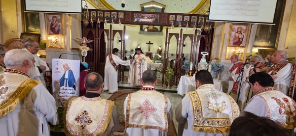 خلال احتفالية ذكرى ميلاد العذراء مريم