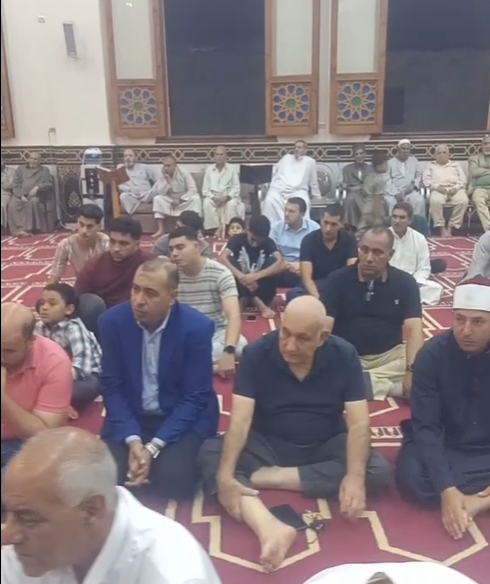 الحضور من الأهالي في الإحتفالية