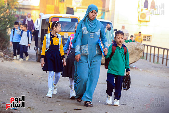 احدي الامهات توصلن ابنائهم