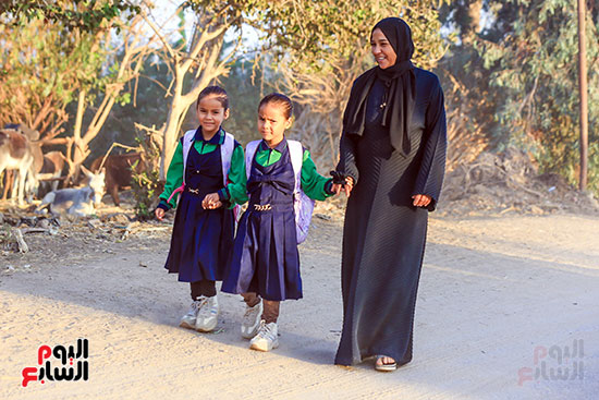 بداية الدراسة بمدارس مركز العياط (7)