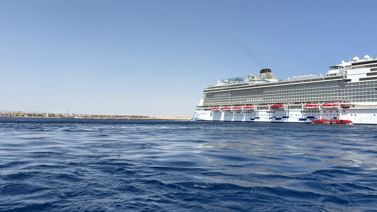 السفينة السياحية بميناء بورت غالب