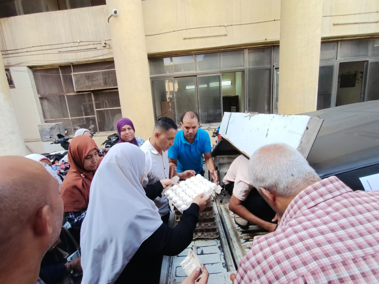 منافذ بيع بيض المائدة