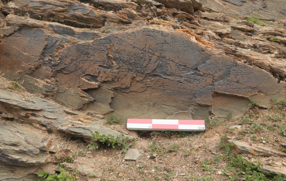 نقوش على هضبة التبتت