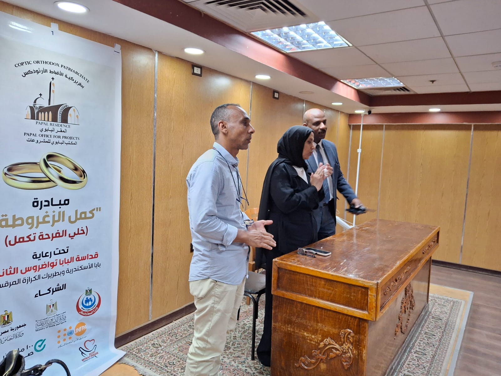 وكيل تضامن الأقصر يدشن مبادرة كمل الزغروطة خلى الفرحة تكمل