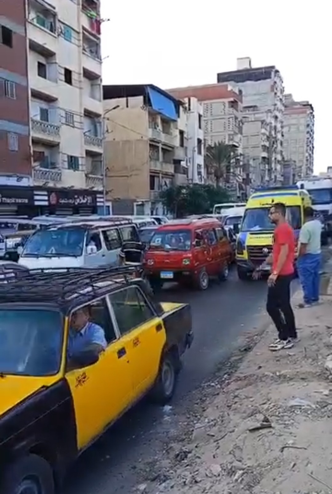 حادث بطريق العوايد في الإسكندرية حادث بطريق العوايد في الإسكندرية