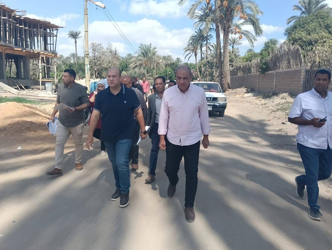 نائب محافظ الجيزة فى كرداسة