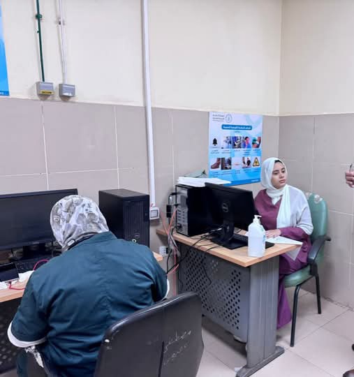 جانب من المستشفي جانب من المستشفي